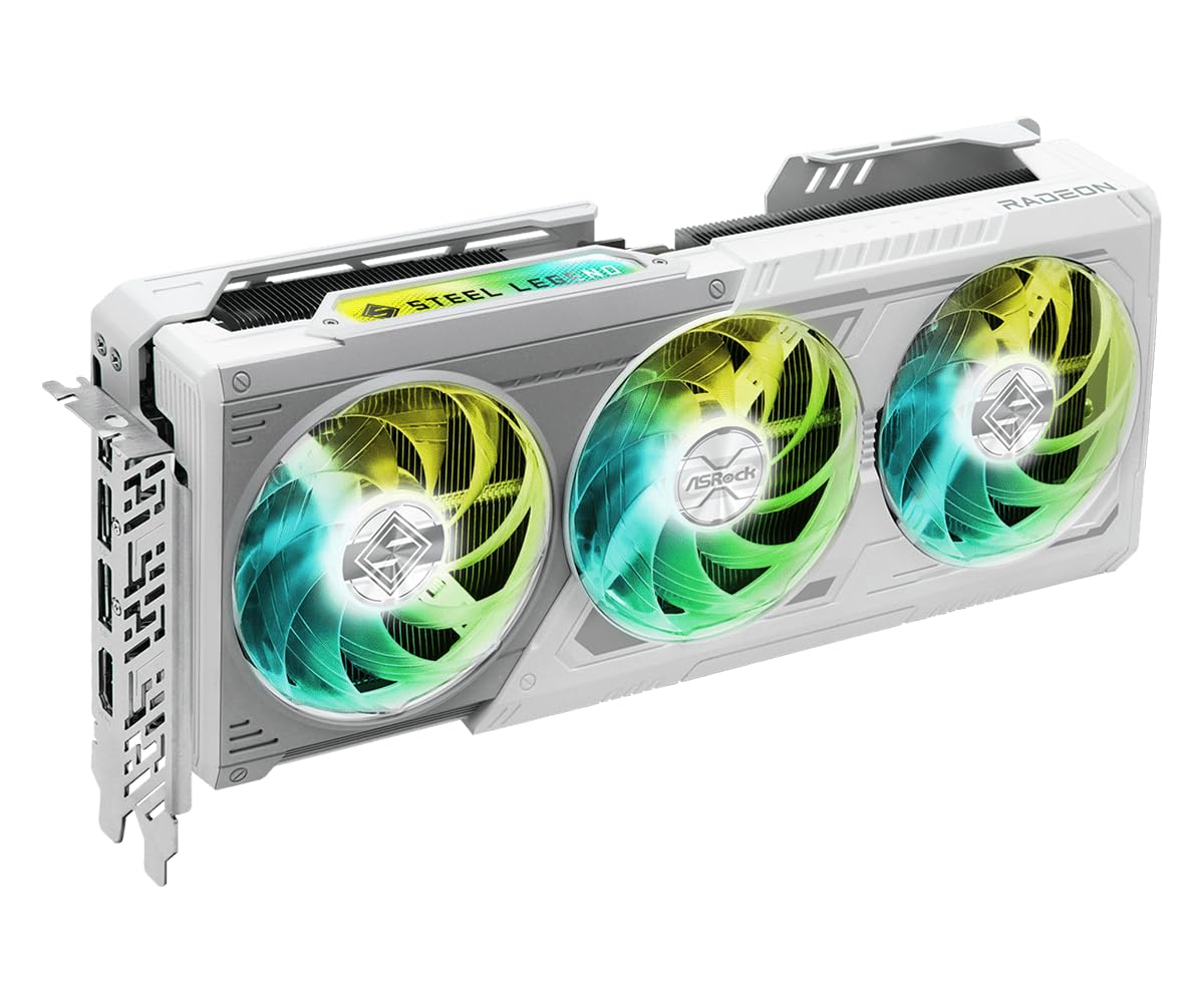 ASRock VGA RX9070 SL 16GO,AMD,RX9070,16GB, GDDR6,256BIT,2HDMI+2DP (3 Lüfter)