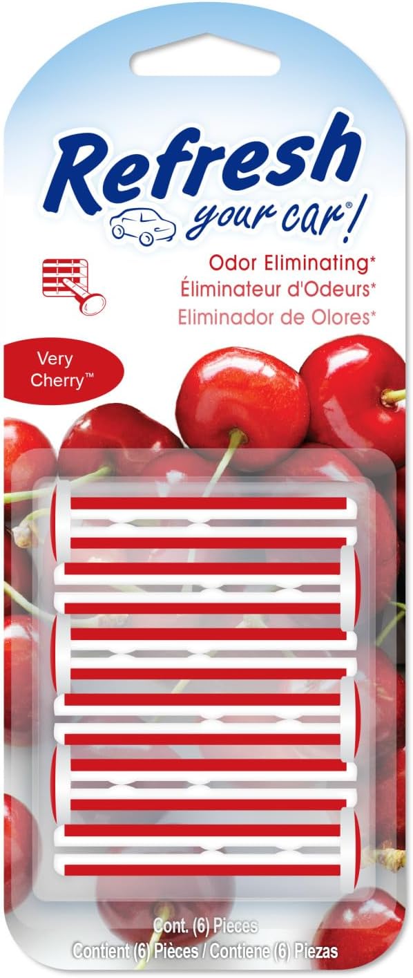 Vent Stick Verry Cherry Scent Air Freshener - 6 Count