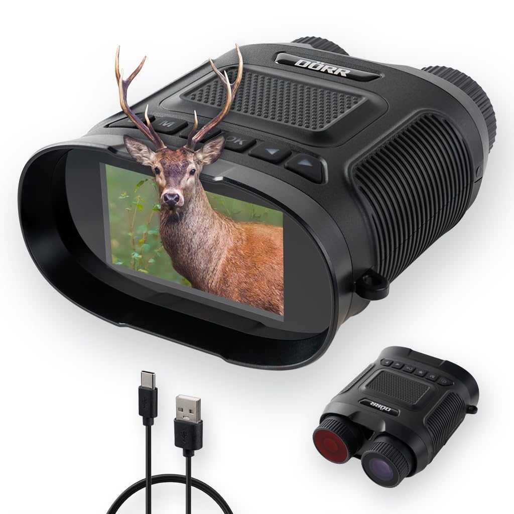 DÖRR Digitales Nachtsichtgerät IR-QHD, 300m, 40MP Fotos & 2.5K Videos
