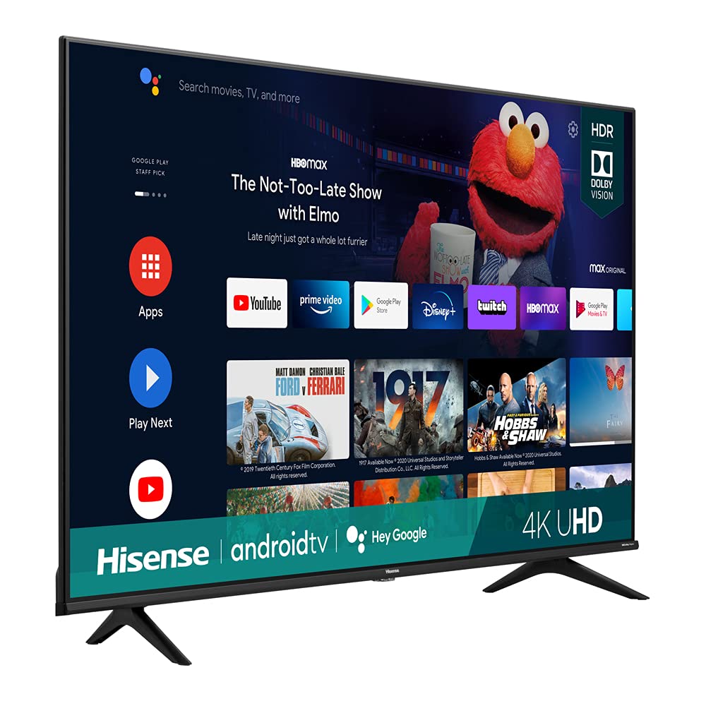 Amazon.com: Hisense 43A6G 43 Inch A6G Series 4K UHD Smart Android