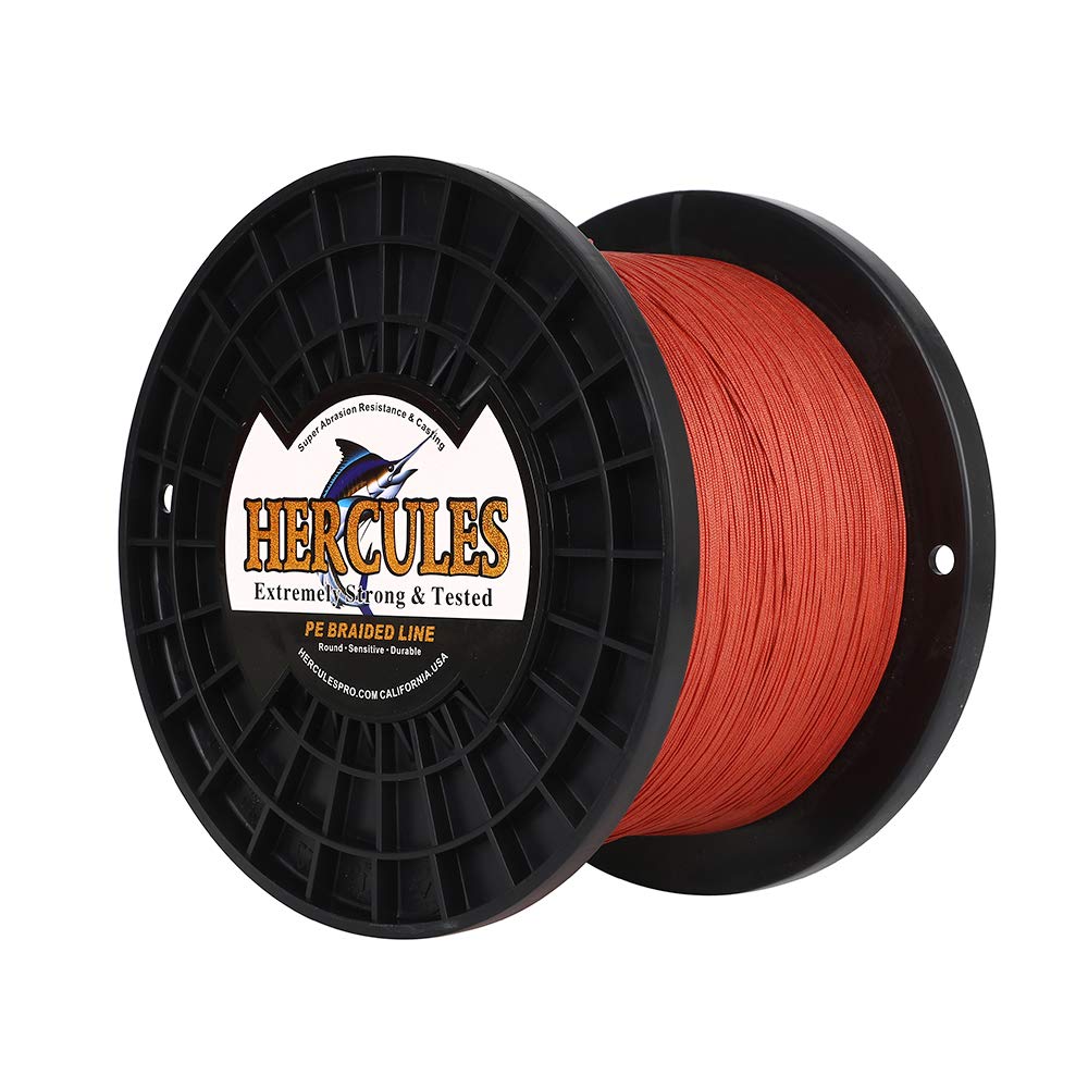 Hercules Braided Fishing Line 2000m 2187yds 10lbs-200lbs Pe Superline 8 Strands (Red 180lb/81kg 0.70mm) โ image 1