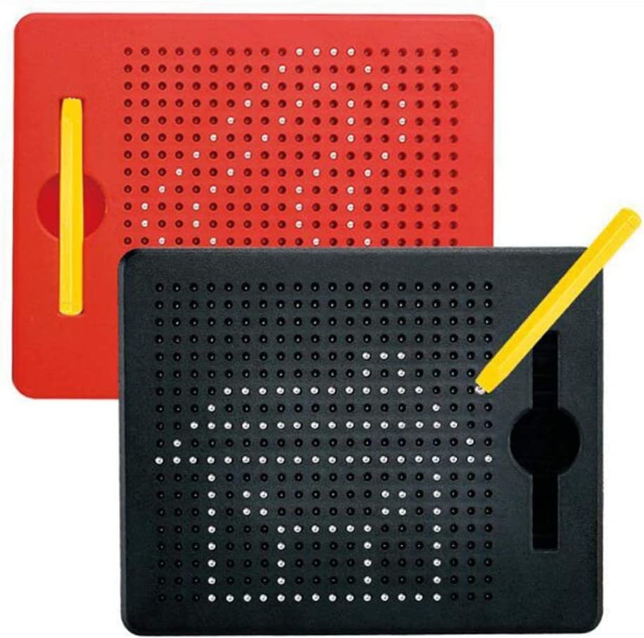 LAEMENOZ Magnetic Drawing Board Magnetic Pads-Erasable Magna Doodle Writing Drawing Pad For Kids,Plastic-Pack Of Pen & 10 Pattern Cards (Magnetic Pad 380 Balls), Multicolor (B0BK1L1Q7D) Amazon Price History, Amazon Price Tracker
