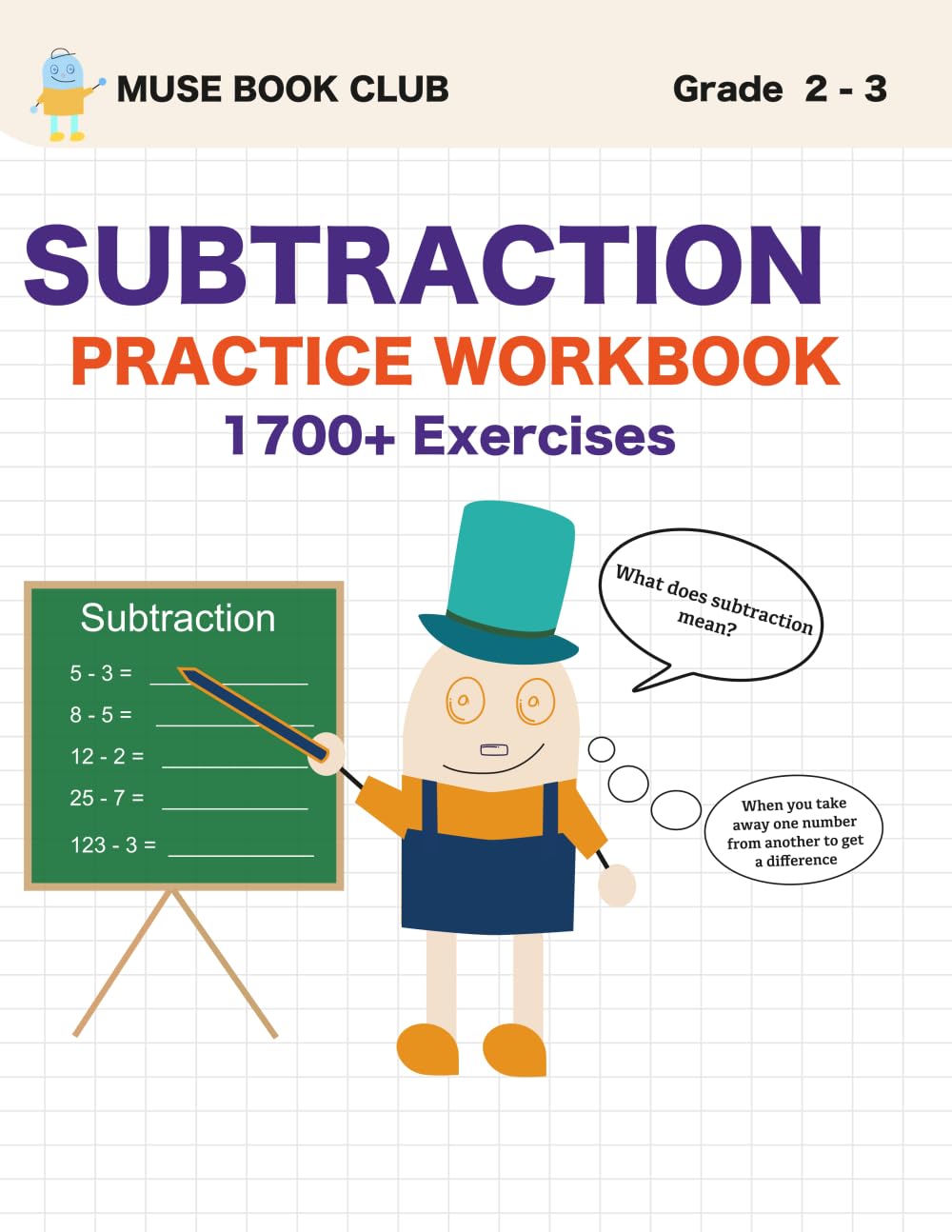Subtraction Practice Workbook
