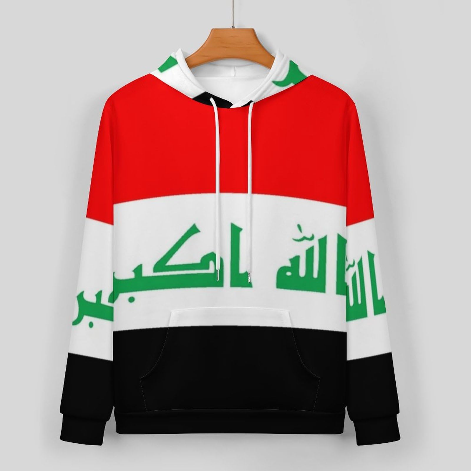 Tuta Da Uomo E Da Donna Set Completi Novità Stampa Bandiera Nazionale Irachena Outfit Felpa Con Cappuccio E Pantaloni Da Jogging Tute Da Ginnastica Unisex Taglie Forti Set Di Abbigliamento Sportivo