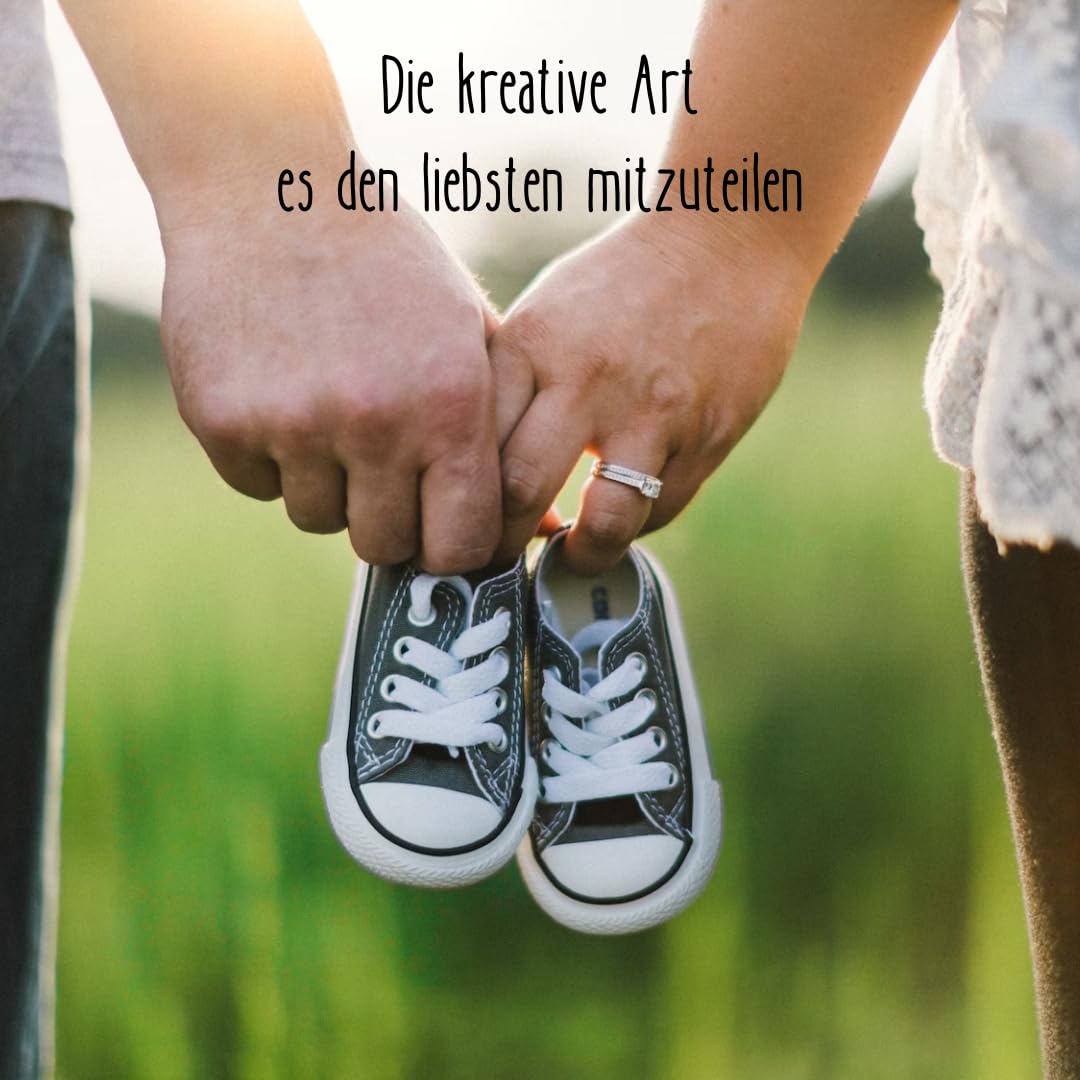 Babybody zum schwangerschaft verkünden für Oma und Opa! - verkünden schwangerschaft | schwangerschaft ankündigung | wir sind schwanger verkünden!!