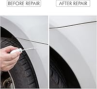 Vista 3 de Pintura de retoque para reparación de arañazos de pintura de automóviles, bolígrafo removedor de arañazos automático impermeable (blanco)
