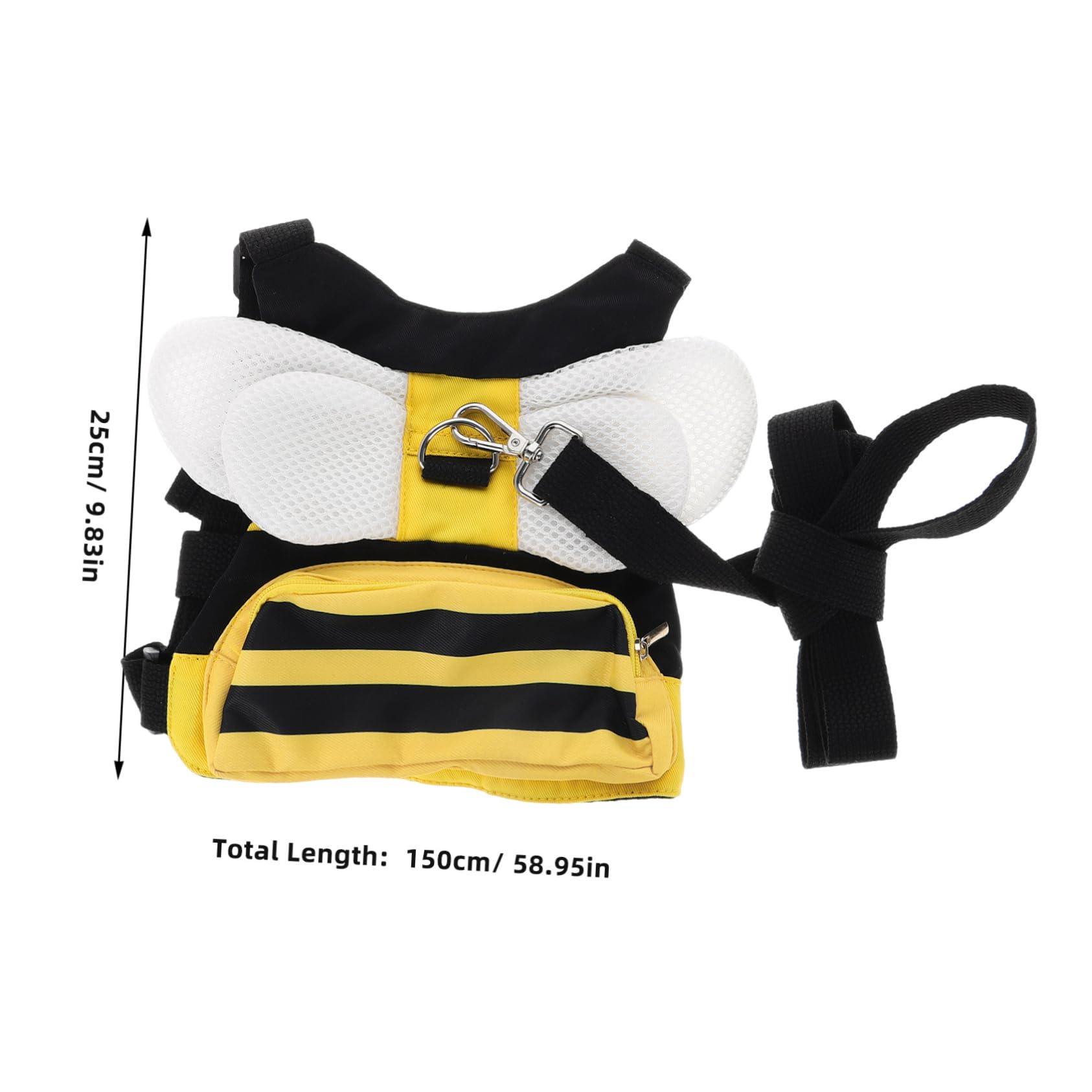 HANABASS Child Leash Backpack Toddler Harness Leash Anti-Lost Backpack with Traction Rope Comfortable for Boys Girls Adjustable for Safety