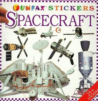 Paperback Spacecraft (Funfax Vehicle Sticker Books) Book