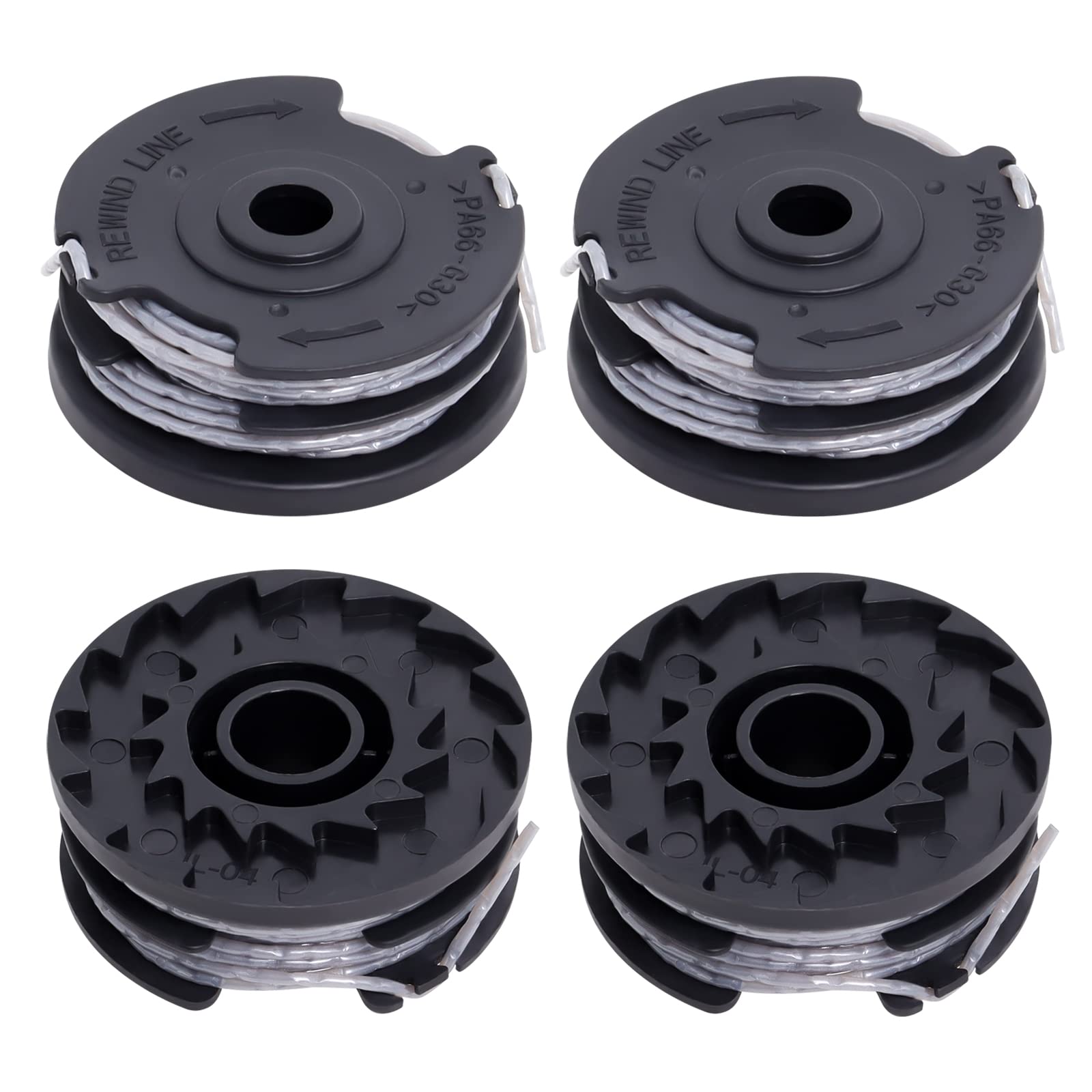 Poweka G40LT Strimmer Spool Compatible with Greenworks Trimmer Spool