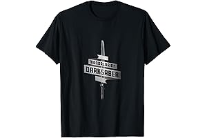 Mandalorian Darksaber Text T-Shirt: Embrace the Ancient Power