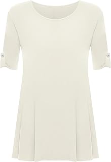amazon ladies white tops