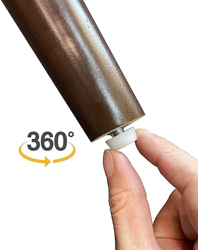 Miniatura 7 de FurniutreR Moderno sillón de terciopelo con respaldo alado, con tapizado y respaldo alto, patas de madera maciza para sala de estar, dormitorio,