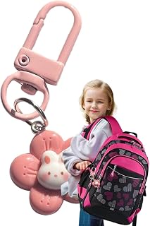 ウサギのキーホルダーチャーム、かわいいウサギのキーホルダー バニーキャロットカーキーリング樹脂工芸品バックバックパックペンダントパックペンダント | ジュエリー・アクセサリーバニーキーホルダー 誕生日・クリスマスプレゼントに