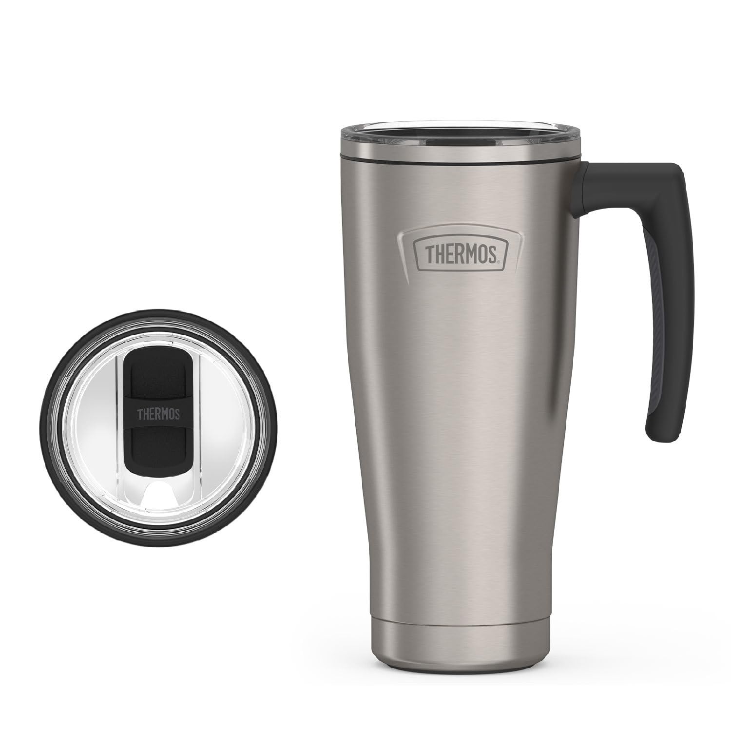 Amazon.com | THERMOS ICON SERIES, Stainless Steel Mug with Slide