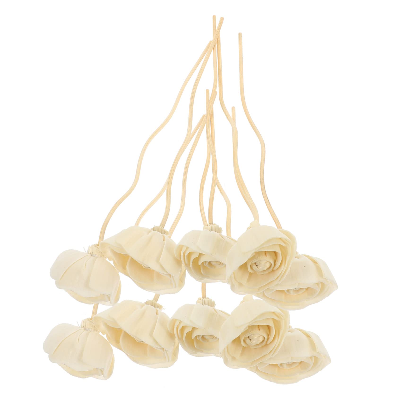 Alipis 50stücke Duftstäbchen Für Ätherische Öle Rattan Diffuser Sticks Für Aromatherapie Wohnräumen Büros Und Wellnessbereichen Poröse Struktur Für Optimale Duftverbreitung