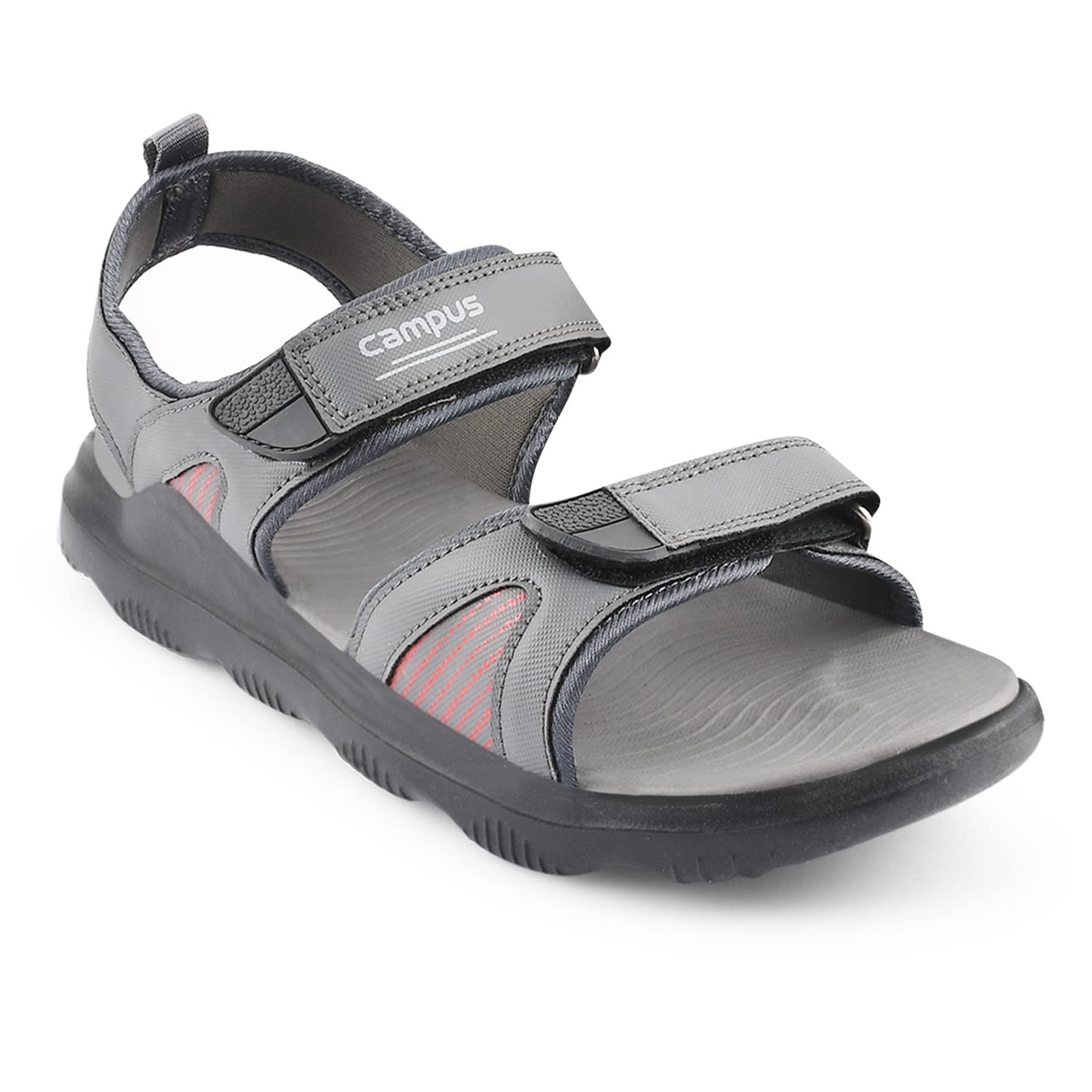 Campus Mens GC-2206 D.Gry/Rust Sports Sandals - 6UK/India GC-2206 (B0BDRMHHG4) Amazon Price History, Amazon Price Tracker