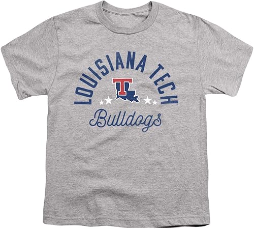 Miniatura 1 de Louisiana Tech University Camiseta oficial de Bulldogs para niños y niñas