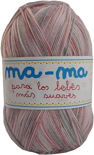 Ma-ma Acrylic AdR in 50 g and 330 m balls. Multicoloured 2070