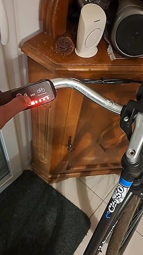 LCD-scherm voor Elektrische Fietsen, Display voor Elektrische Fietsen 36V 48V LCD GD01 Display 5-pins Waterdichte Stekker voor 22,2 Mm Stuur