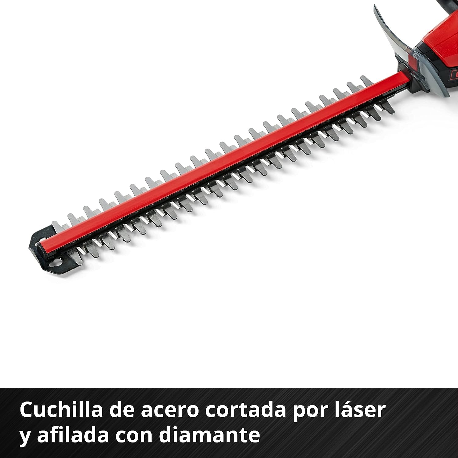 Einhell Cortasetos con batería GC-CH 18/40 Li Solo Power X-Change (18 V, 40 cm de Longitud de Corte, 13 mm Distancia Entre Dientes, Mango ergonómico, sín batería)