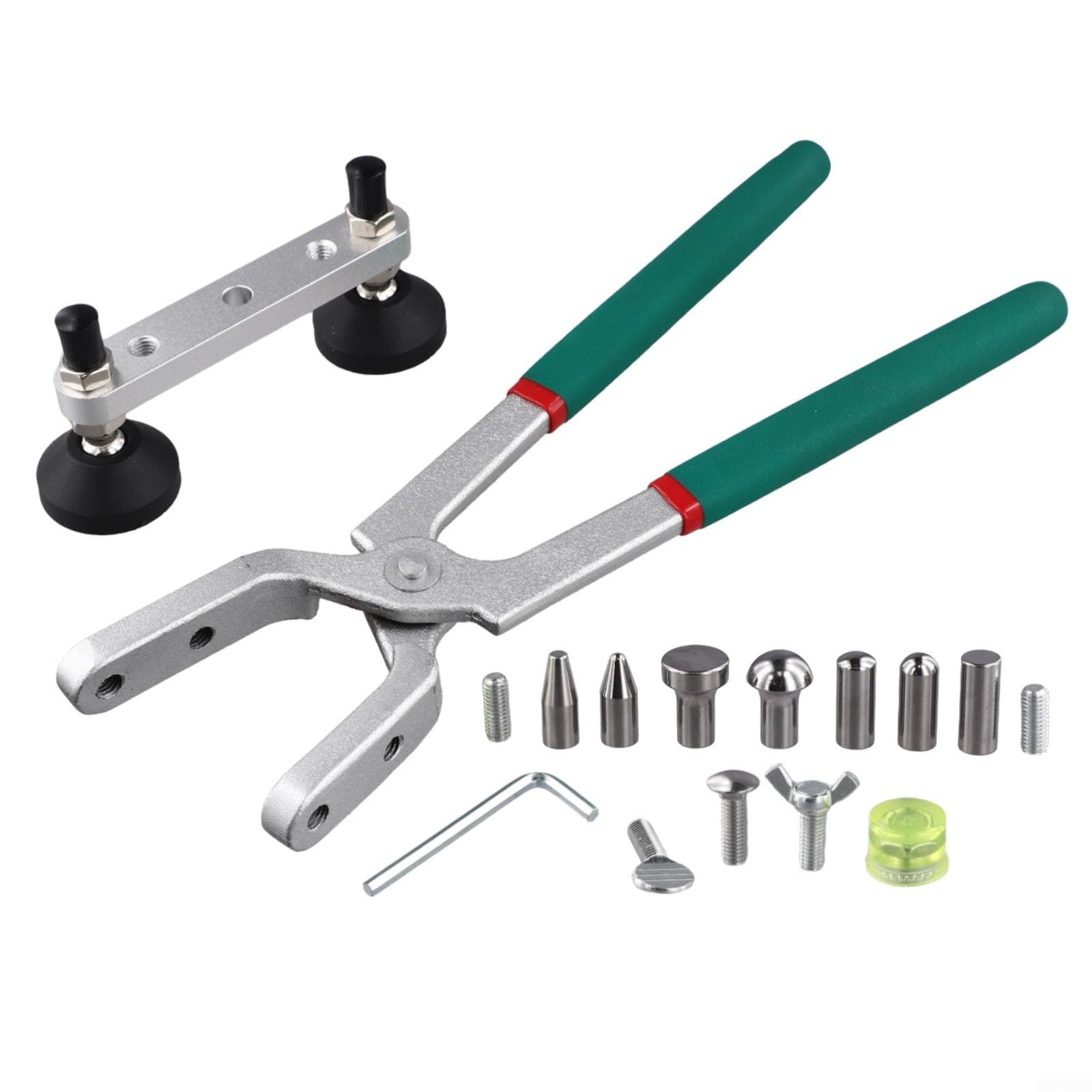 Gdfnmogo Pince de réparation de portière de voiture pour débosselage professionnel sans peinture – Outils de réparation de bosses en métal pour la restauration des panneaux de carrosserie de voiture