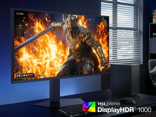 LG Ultragear Evo AI | Écran Gaming Hyper Mini LED 27" 5K | 165Hz 1ms