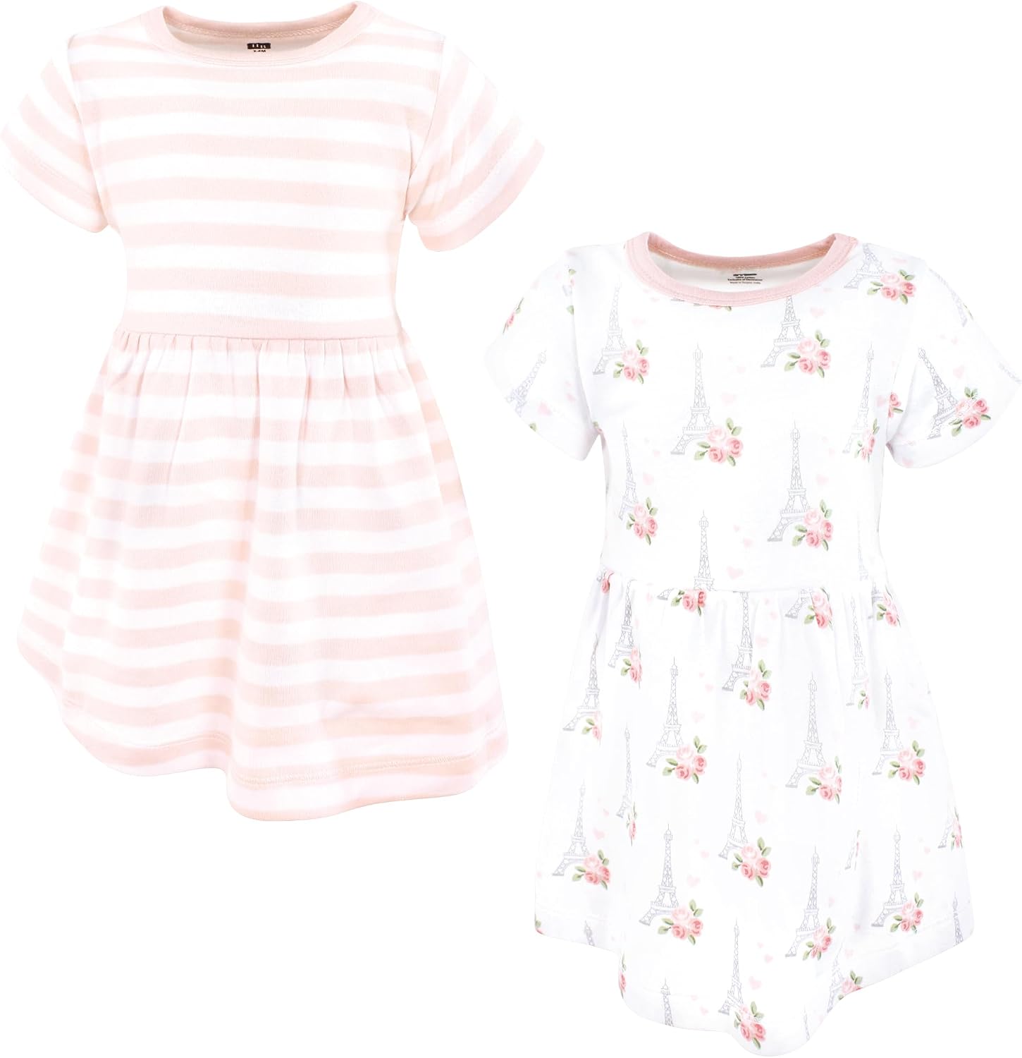 Hudson Baby and Toddler Girls Cotton Dresses