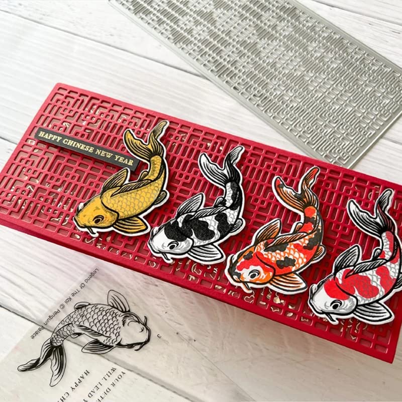 Lapoo Exquisite Classical Window Metal Cutting Die for Scrapbooking, New Cutting Dies DIY Album Card Making Decor Paper Craft Metal Die Cuts Party Wedding Decorations (Exquisite Classical Window)