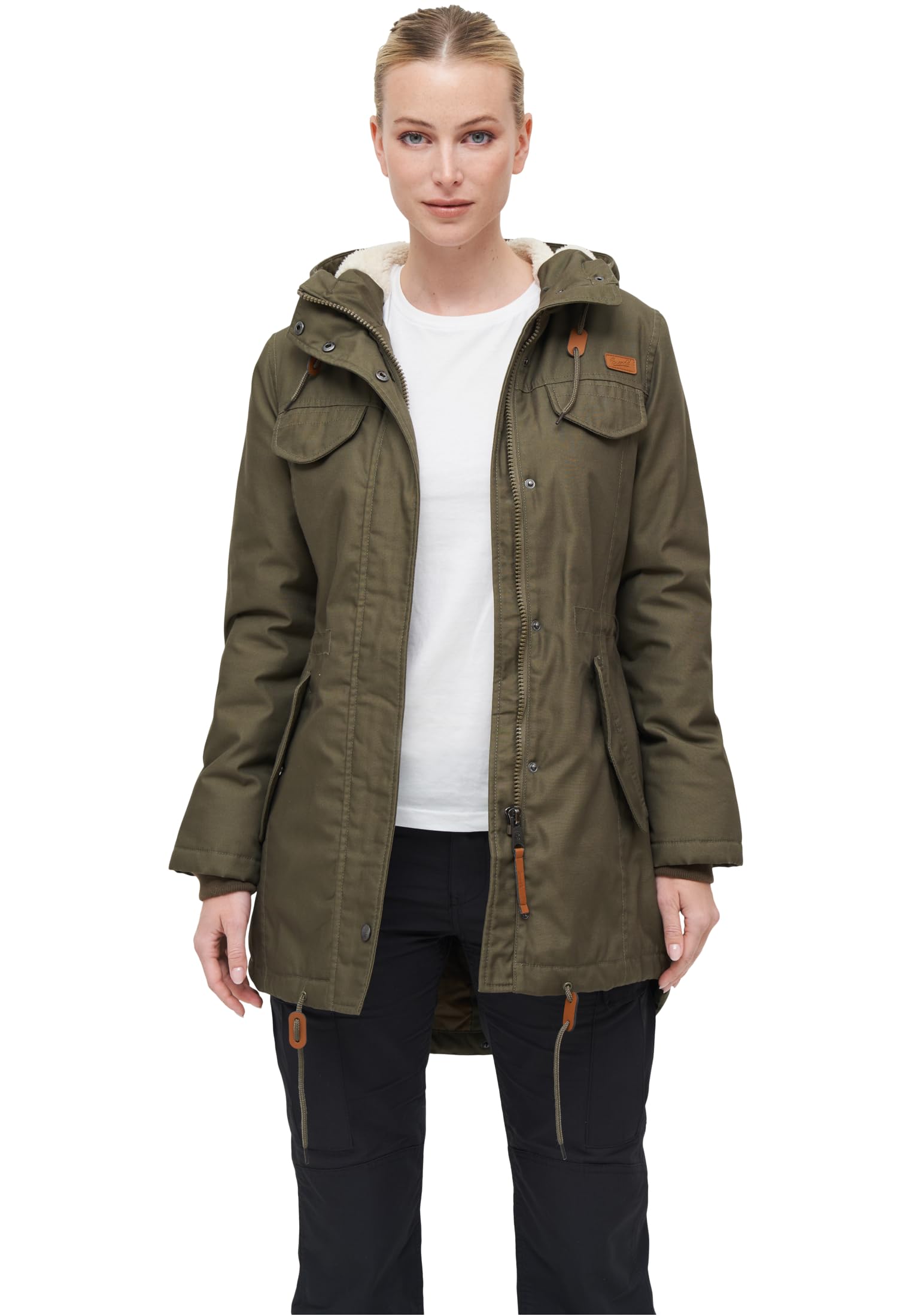 Brandit marsh lake parka damska, oliwkowy, L