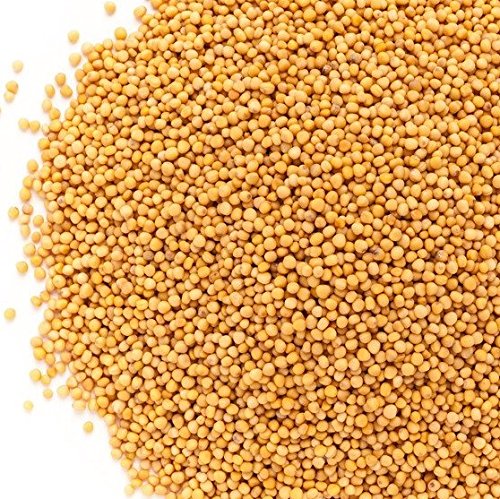 Whole Yellow Mustard Seeds All Natural by Its Delish, (5 lbs)