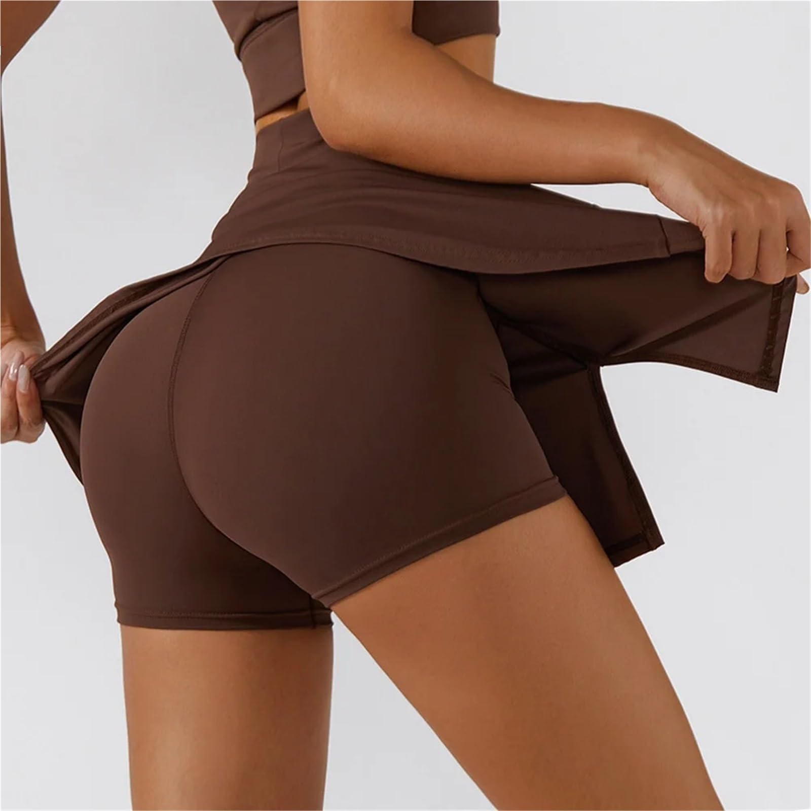 Falda Deportiva de Cintura Alta for Mujer, Faldas Tenis Informales, Falda atlética Verano para Mujer
