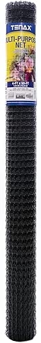 Miniatura 4 de Tenax 60041909 - Red multiusos multiusos 2 pies x 50 pies color negro