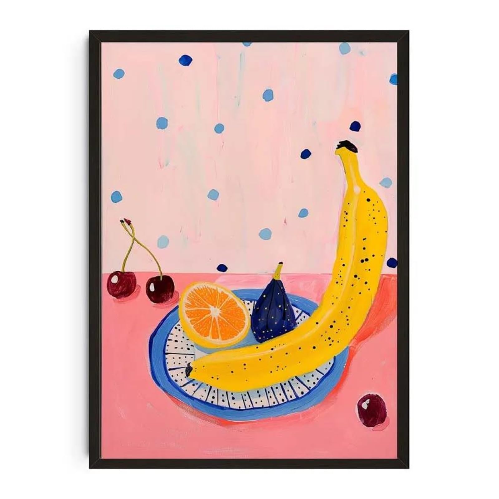 Xenite P Wall Art Canvas Rints Vintage Dining Fruit Orange Osters And Rints Avocado Tomato Coffee Canvas Ainting Wall Art Icture For Food Kitchen Decor(,20X30cm)