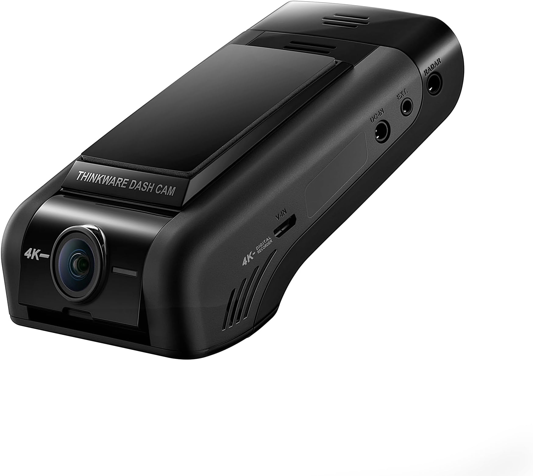 Thinkware U1000 Plus Dash Cam - 4K UHD 2160p Front & HD Rear Car Dash Camera with Built-in Wi-Fi & GPS, Super Night Vision & Hardwire For Battery Safe Parking Mode - 64GB SD Card - Android/iOS App