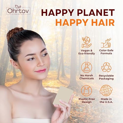 Miniatura 5 de Batana Shampoo - Barra de jabón de aceite de batana natural para el crecimiento del cabello, adelgazamiento del cabello y pérdida de cabello, barra