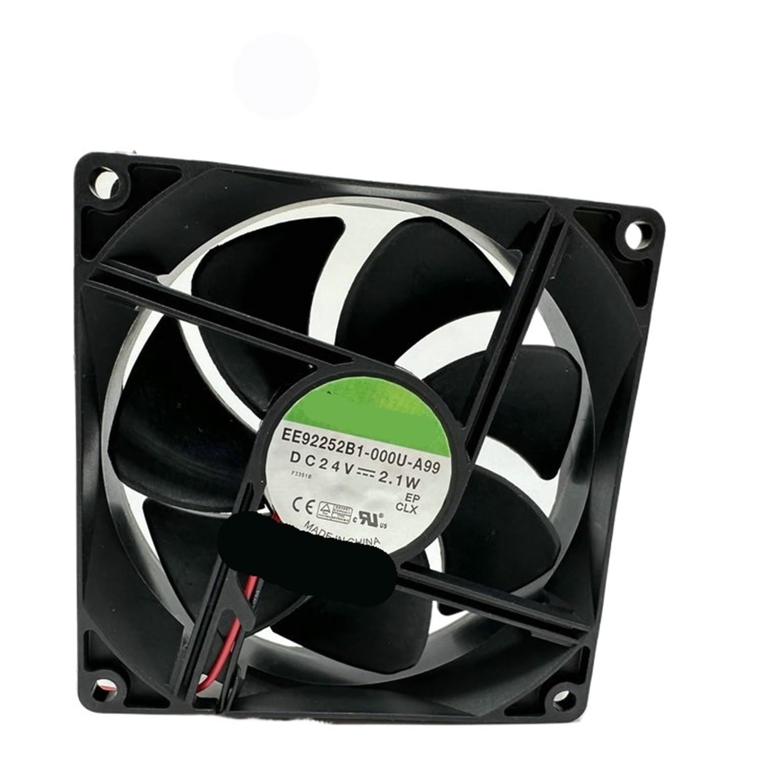 Ventilateur de refroidissement DC 24V 2.1W EE92252B1-000U-A99 pour boîtier