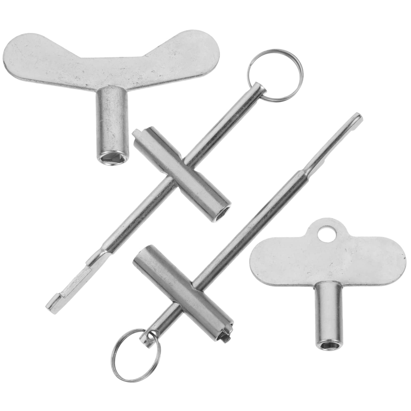 1set Water Key Radiator Utility Key for Plumbing Bleeding Construction Ergonomic Design for Easy Use Electric Cabinet Doors and Valves