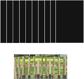 Fence Post Protector for Mailbox, 10 PCS Wood Post Sleeve, Column Wraps for Porch, Post Extender for 3" to 5" Round and 3" X 3" to 4" X 4" Square Posts