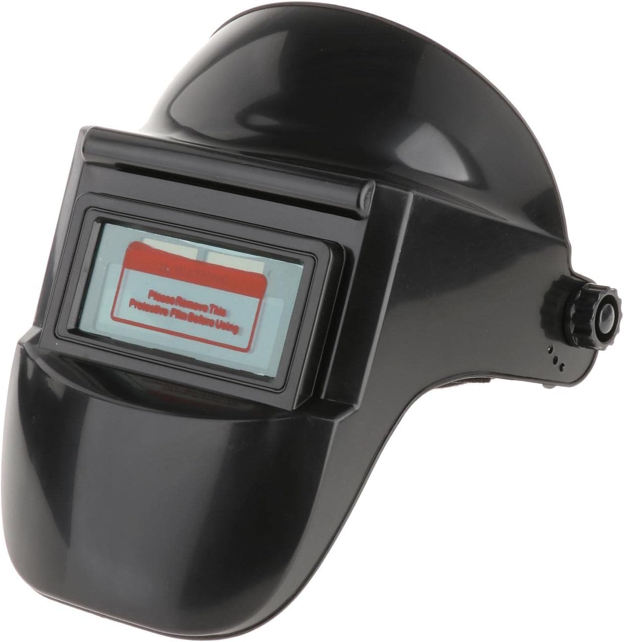 Professional Adjustable Shade Range Auto Darkening Welding Mask - PP Material, Instant Dimming, Heat Insulation Panel - for Electric Welding and Gas Shielded - Colorful Window