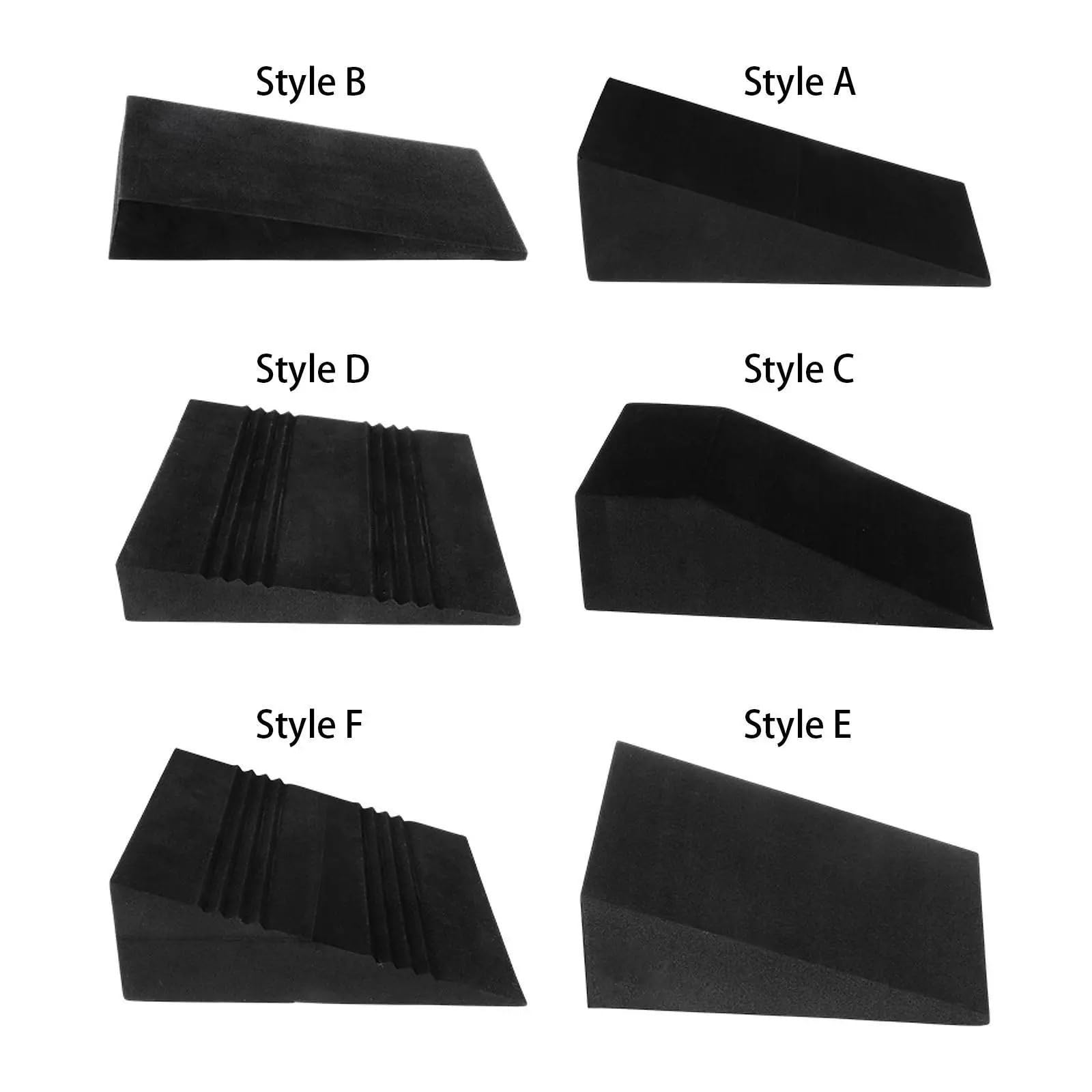 Bloque de yoga en forma de cuña Cuña de espuma for Yoga, talón antideslizante, soporte elevado for espalda y muñeca, bloque inclinado en cuclillas for Pilato, gimnasio casa, práctica Fitness