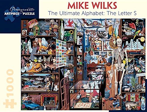 Mike Wilks the Ultimate Alphabet the Letter S 1000-Piece Jigsaw Puzzle Toy โ 15 Jun. 2015