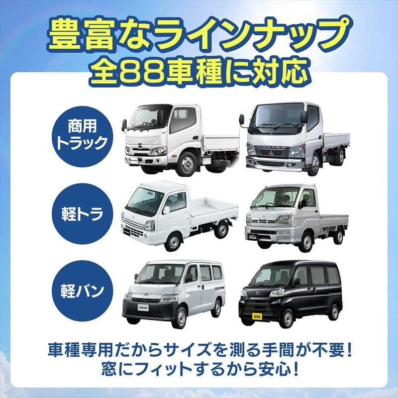 NV200 Bannet, Screen Door, VM20, M20 (H21.5 ~), Mesh Screen, Sunscreen, Insect Repellent, Insect Repellent, Window Screen, Car Screen, Front Left & Right Set of 2, Nissan Compatible