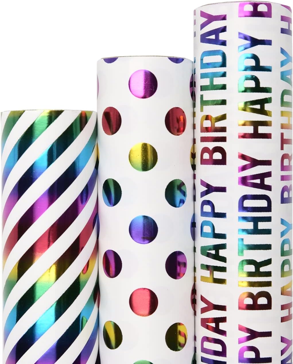 Blavermant Birthday Wrapping paper rolls, Gift Wrapping