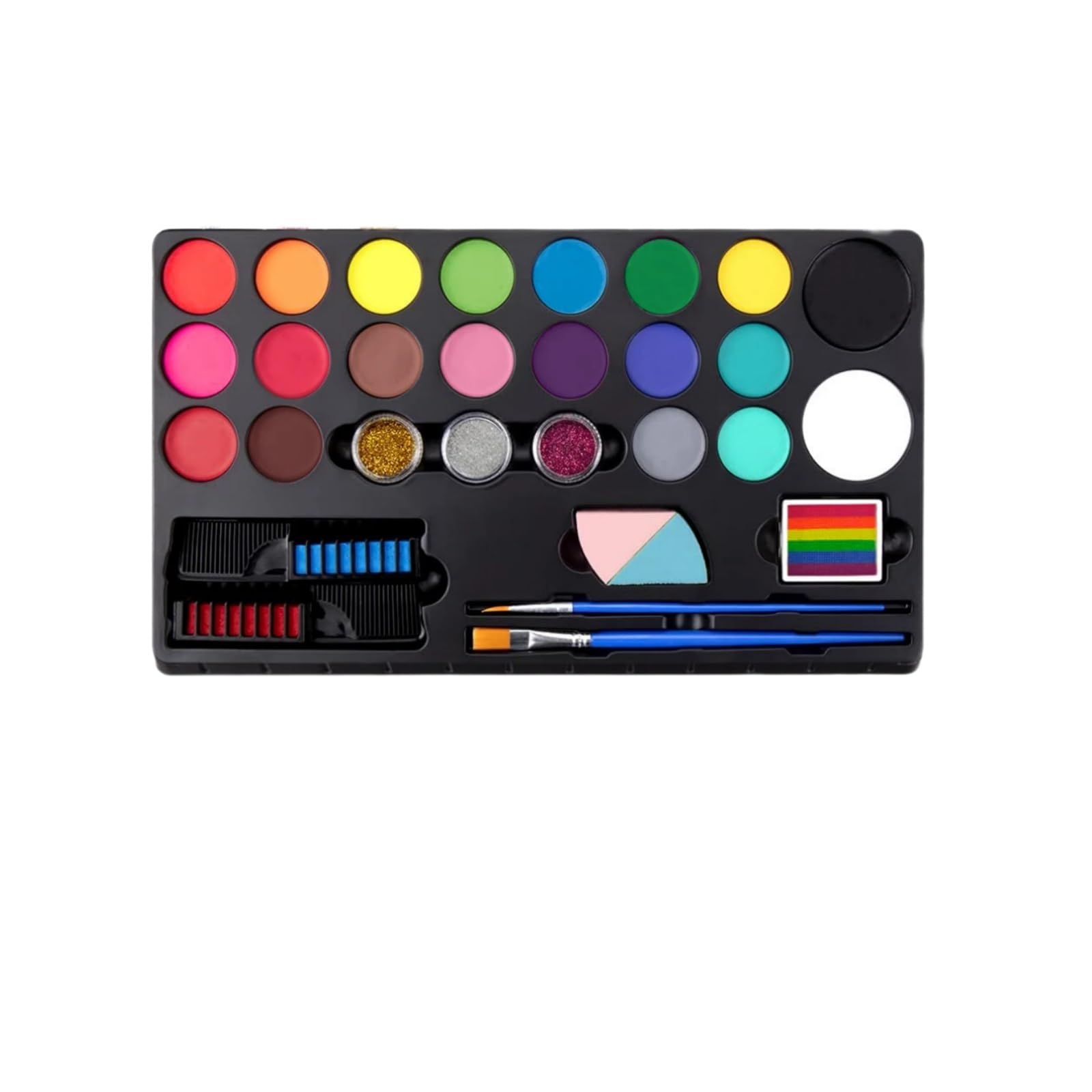 paleta de pintura corporal Juego de paleta pintura facial y corporal 20 colores