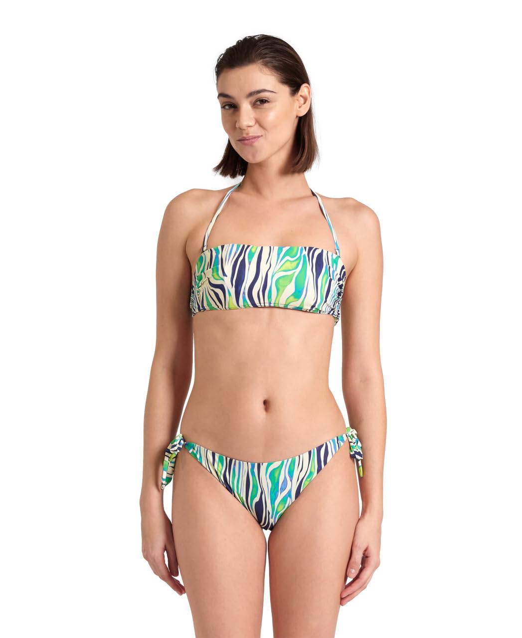 ARENA Women's Water Print Bandeau Bikini, Model 007076