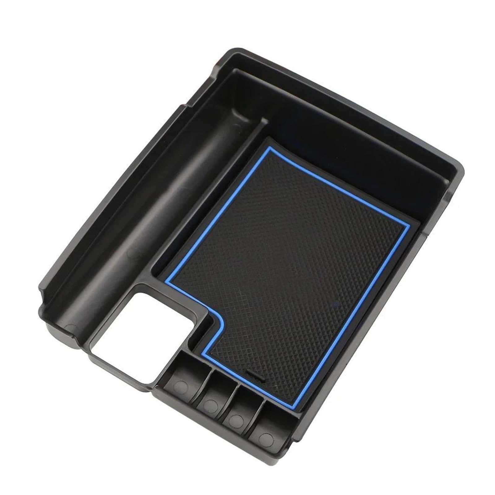 RESPUNEKBAH For Nissan For X-trail For Xtrail T32 For Rogue 14-22 Central Console Tray Holder Organizer Accessories Car Armrest Storage Box(Blue)