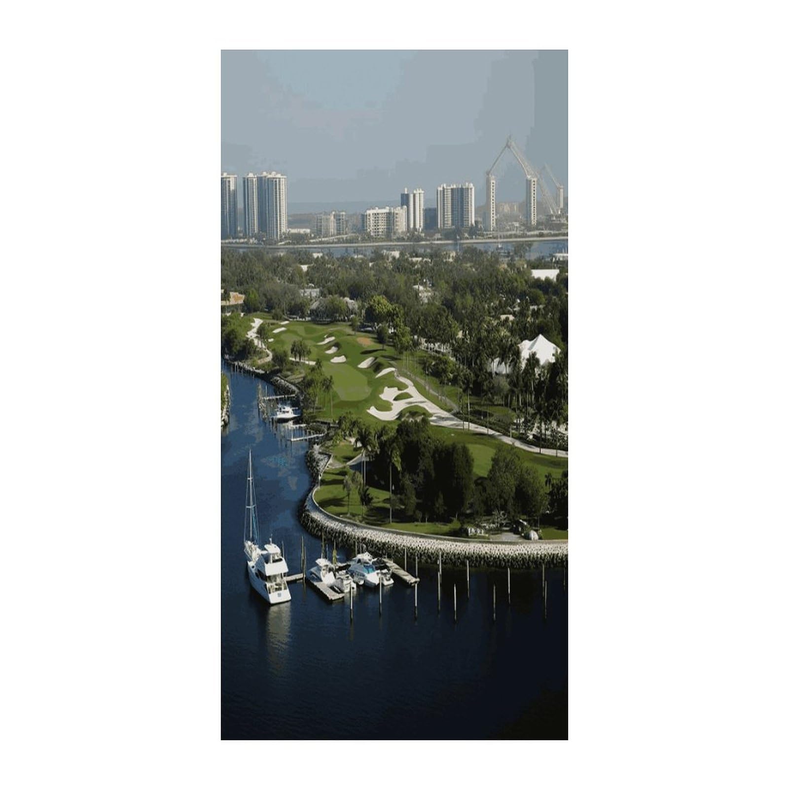 Fekiloot Style Golf Yacht Club Door Curtain Room Divider Curtains