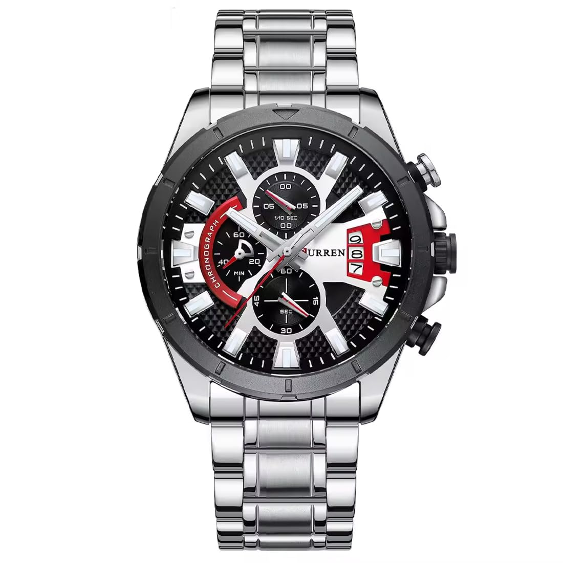 CURREN Top Brand 8401 Watch Classic Dial Men Wrist Fashion Stainless Steel Watches Sport Mens Wristwatches Relogio Masculinoa (B0D3X6C5RG) Amazon Price History, Amazon Price Tracker