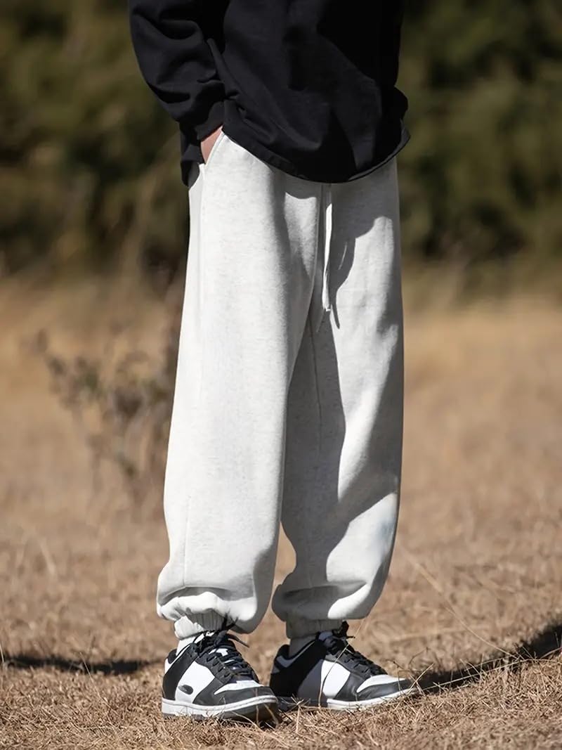 dockstreet Men's Alley Cool Backdoor Series Men's Casual Sweatpants Baggy Jogger Pants ||Drawstring Joggers || 100% Pure Cotton || Breathable Airy for All Seasons-picture-26