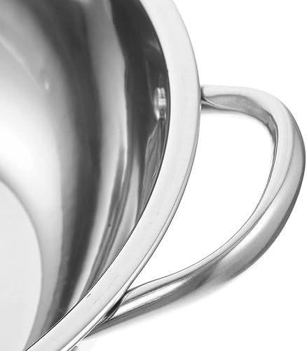 Miniatura 8 de DOITOOL Olla caliente con divisor de acero inoxidable de dos sabores chino Shabu Shabu olla caliente para estufa de gas de inducción eléctrica